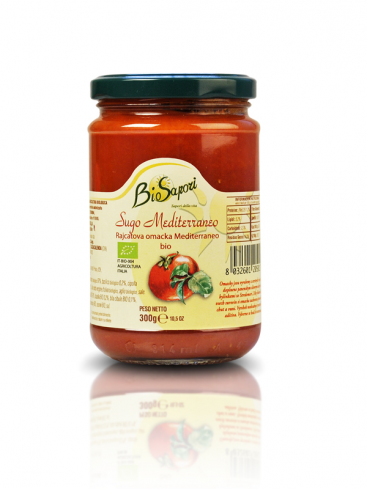 sugo Mediterraneo BIO 300g Biosapori