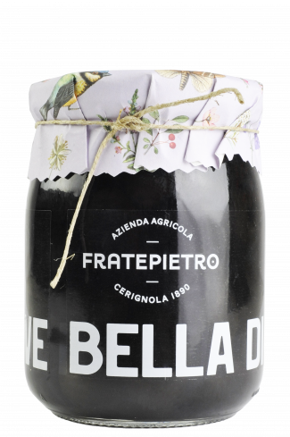 olivy černé Bella di Cerignola 580ml Fratepietro