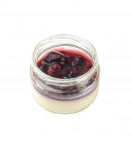 Panna cotta ve skle