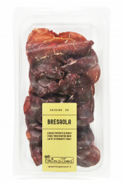 Nakrájená Bresaola Bio 70g Pedrazzoli