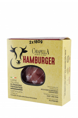 Hovězí hamburger 2x180g Chiapella