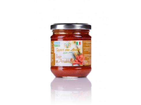 sugo All arrabbiata  bezlepkové 180g Sapori con Amore