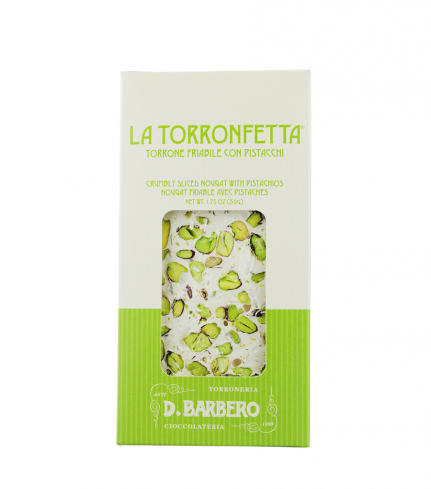 Torrone s pistáciemi 50g D.Barbero