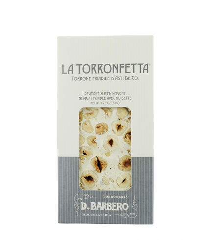 Torrone s piemontskými oříšky 50g D.Barbero