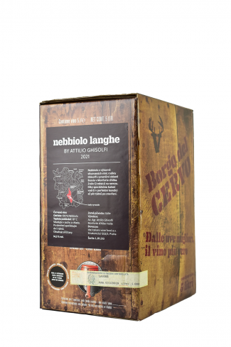 Langhe Nebbiolo DOC bag in box 5l Attilio Ghisolfi 2021